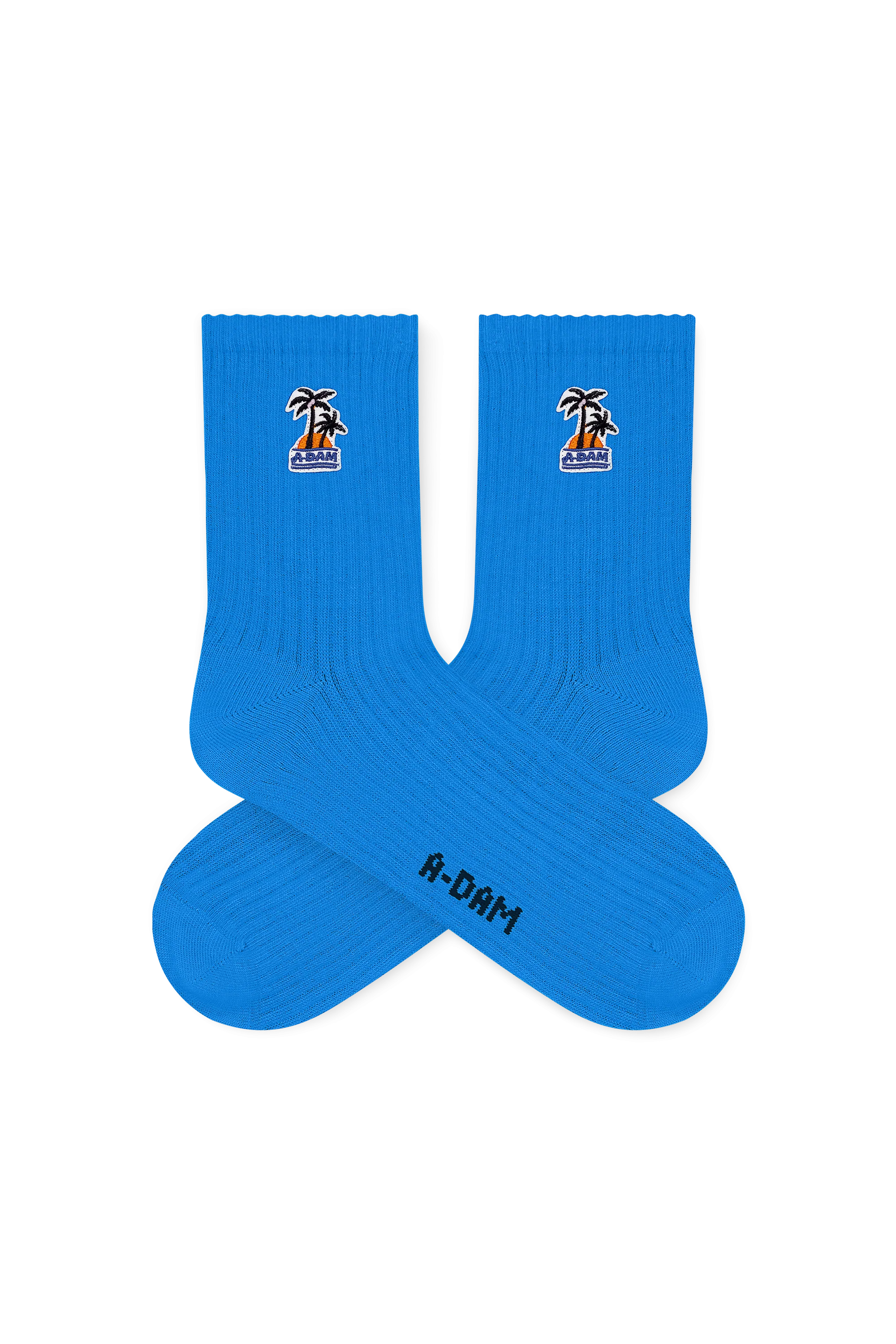 Blue Palmtree Patch