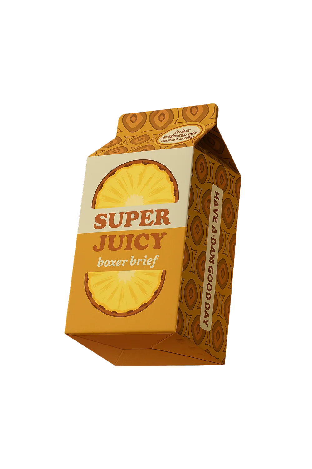 Blue Pineapple Juice Carton Giftbox - Image 4