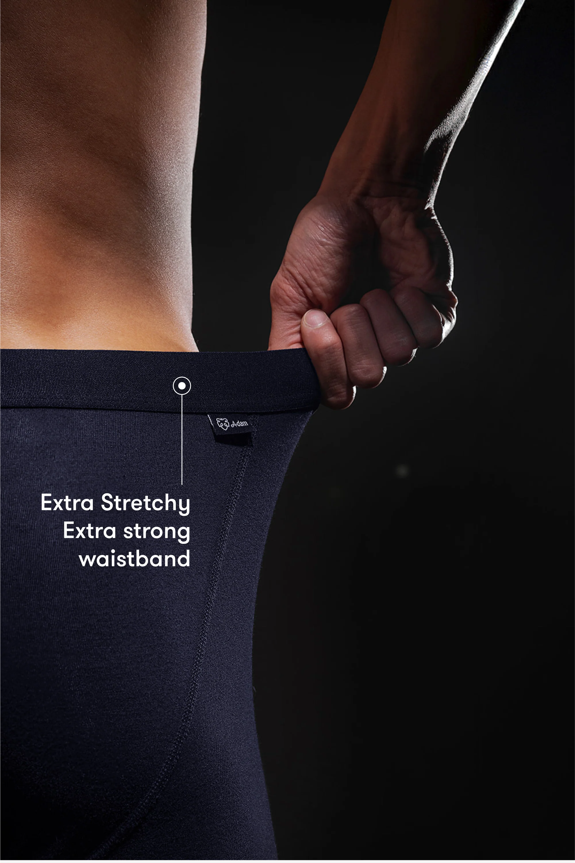 Premium Navy Boxer Briefs 3P - Image 8