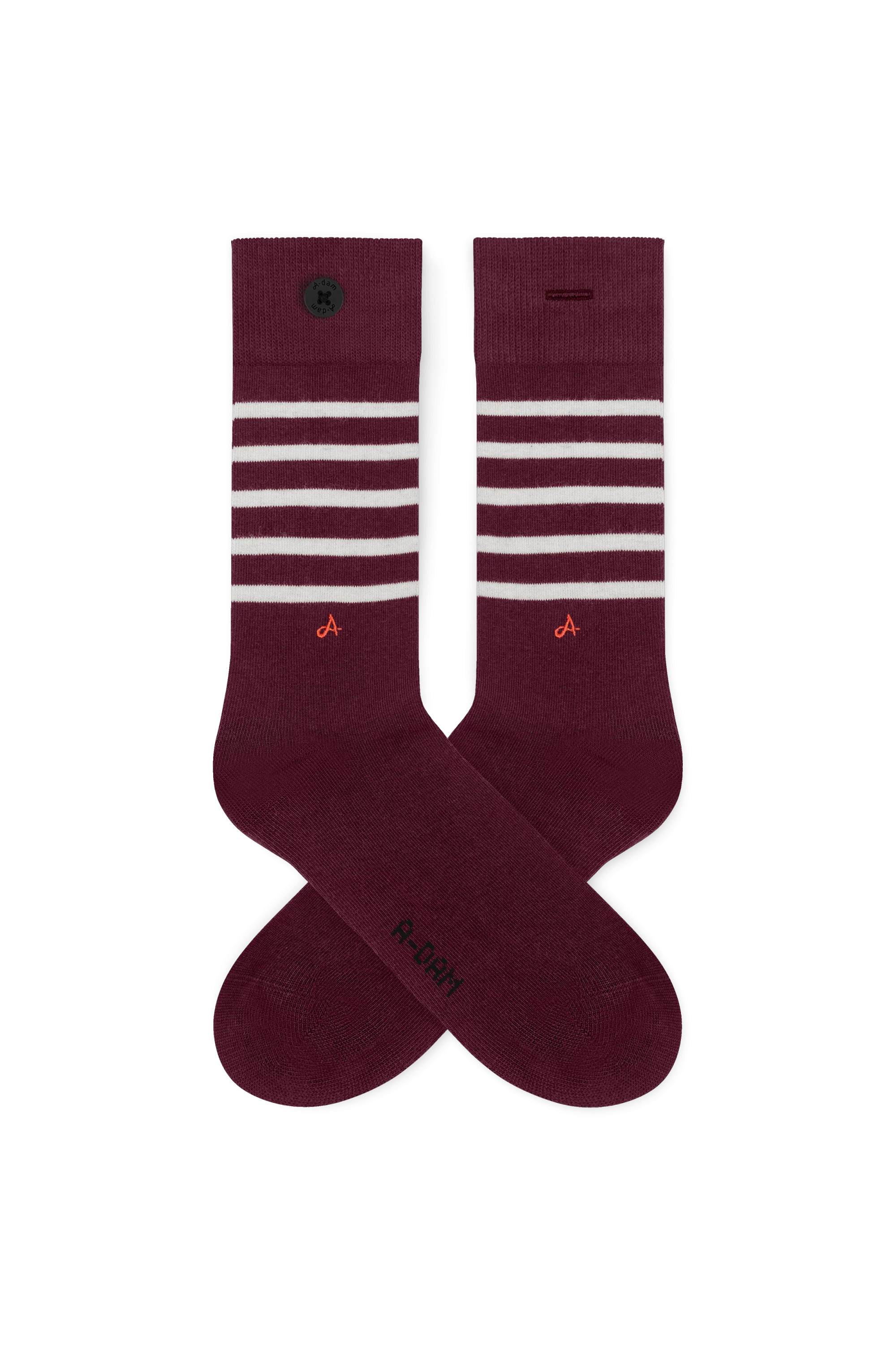 Burgundy Striped