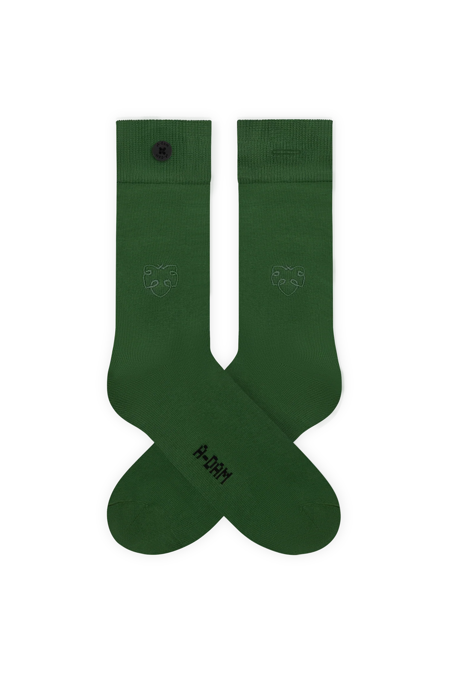 Green Roadtrip, Solid Turtle Green & Solid Garden Green A-dam logo 3-Pack - Image 2