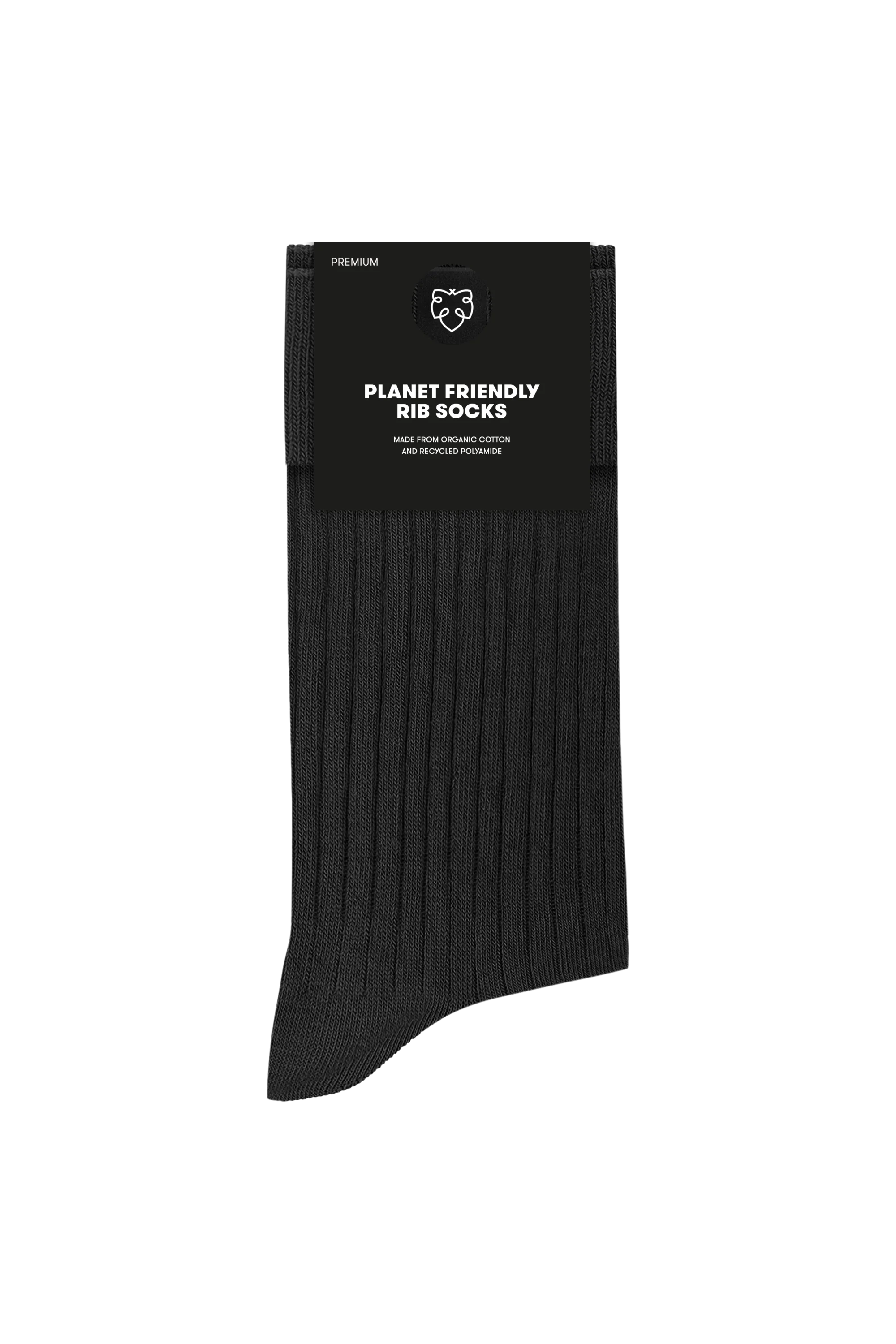 Rib Dark Grey Melange - Image 4